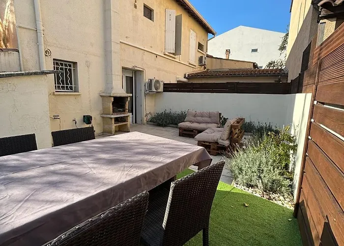 Apartmán Cozy & Sun Grande Terasse Centre Nîmes